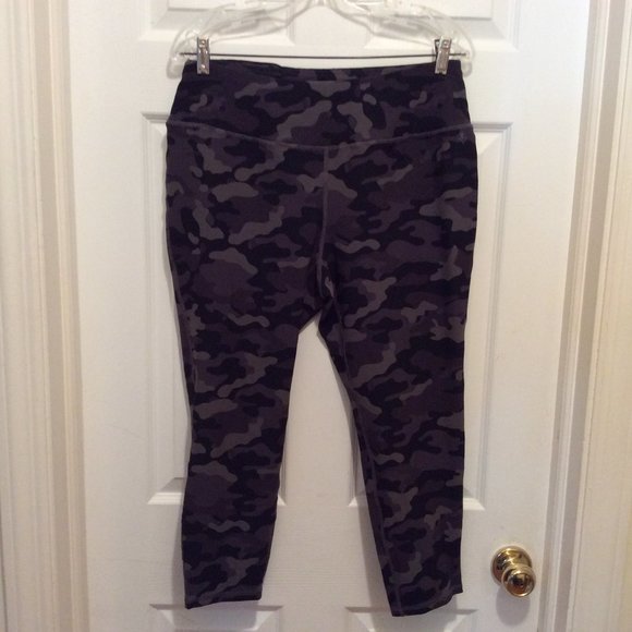 torrid Pants - Torrid Active Leggings 2 Black Gray Taupe Camo
